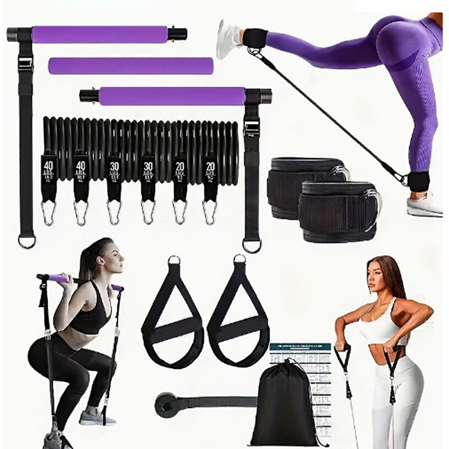 Set di Bande di Resistenza da - Pilates Bar Kit With Resistance Bands recensione e prezzo