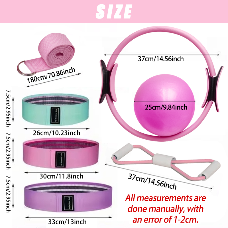 NUOVO set di palline e anelli  - Pilates Bar Kit With Resistance Bands recensione e prezzo