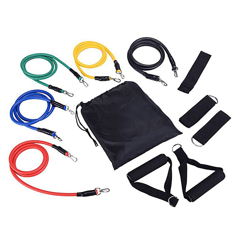 Nuovo Set da 11 Pezzi di Cingh - Resistance Bands Set With Handles recensione e prezzo