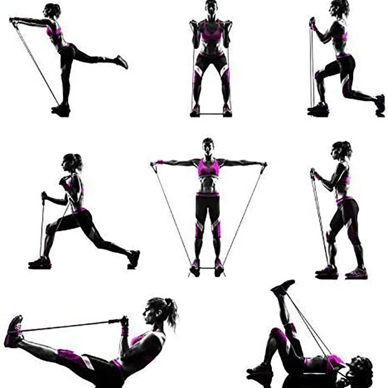 Fasce di Resistenza per Eserci - Resistance Bands Set With Handles recensione e prezzo